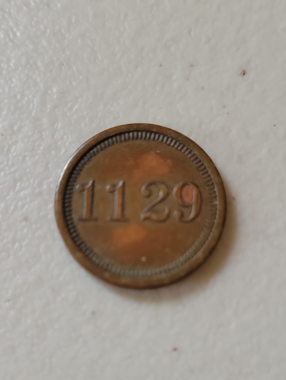 1129 Good For 5 Cents In Trade Token